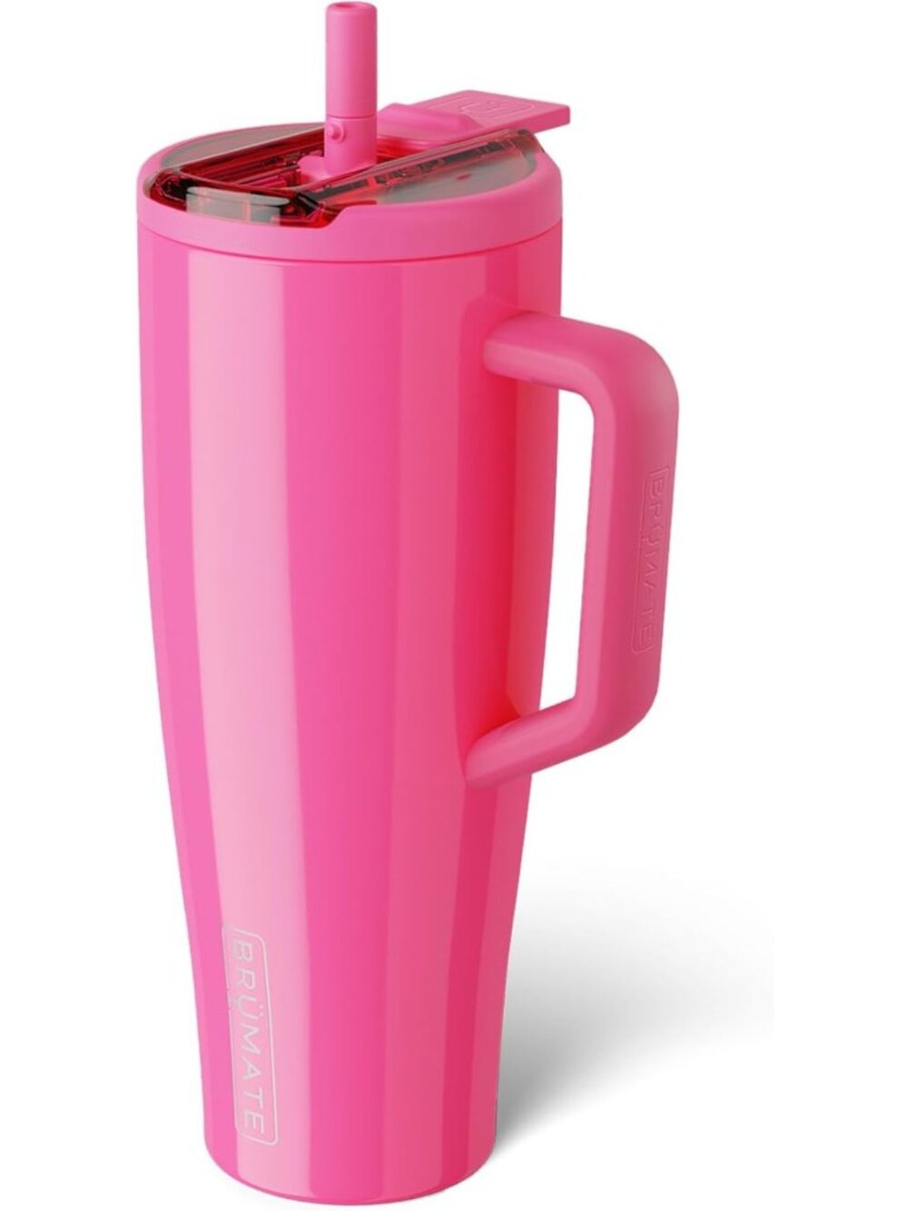 Leakproof 40oz Insulated Tumbler with Covered Straw Lid | BPA-Free & Cup Holder